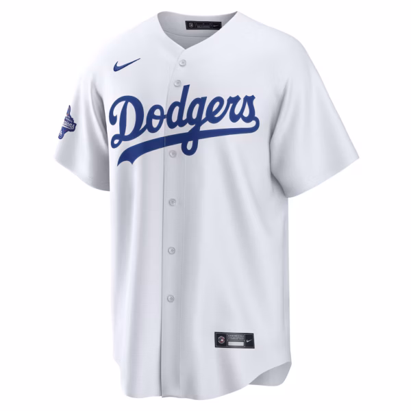 Clayton Kershaw Los Angeles Dodgers Nike Home 2025 World Series Champions Replica Jersey - White