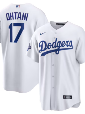 Shohei Ohtani Los Angeles Dodgers Nike 2025 World Series Champions Home Replica Jersey - White