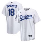 Yoshinobu Yamamoto Los Angeles Dodgers Nike 2025 World Series Champions Home Replica Jersey - White